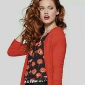 Cabi Flanders Poppy Blouse Size M